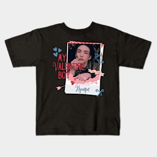 Hyunjin My Valentine Boy Stray Kids Kids T-Shirt